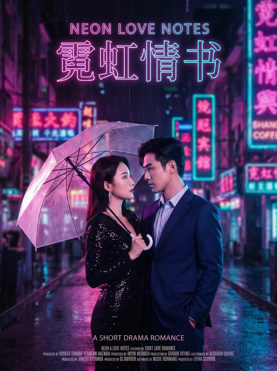 柯震东微电影 热播都市爱情短剧 - 霓虹情书海报